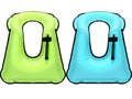 Deekin 2 Pcs Inflatable Vest for Adults with Adjustable Strap Fluorescent Color Inflatable Vest(Blue,Fluorescent Green)