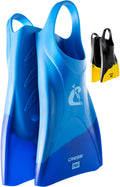 Cressi Pura Swim Fins, Blue/Azure, XL