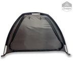 Campyre - Tent & Rv Camping Organizer With Zippered Flap, 9-Shelf Storage. Rv Shoe Organizer, Dining Tent Organizer. Organize An