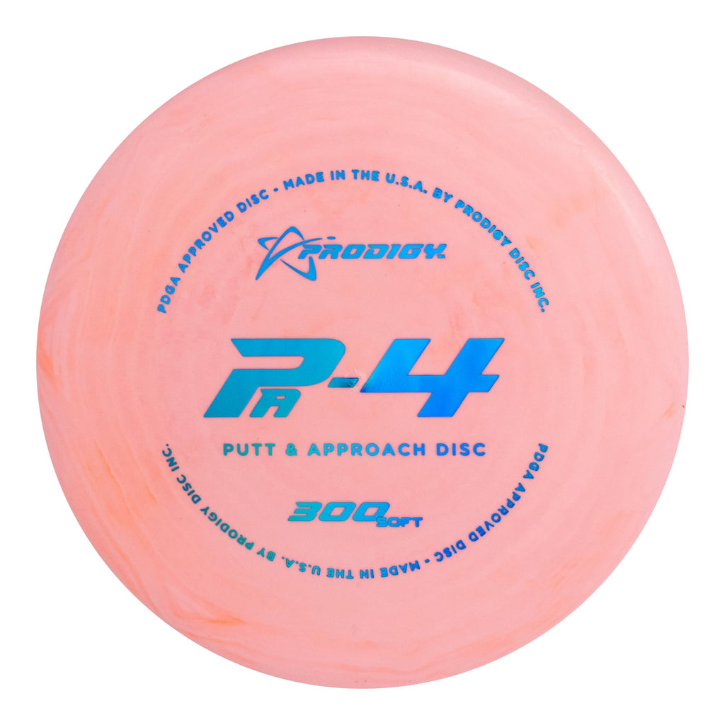 Prodigy Disc 300 Soft Pa-4 Disc Golf Putter  Understable Putt & Approach Disc  Great Grip In All Conditions  Straight Flying Put