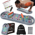 HOTWAVE Push Up Board, Push Up Board for Men, Foldable Pushup Board Home Gym Pushup Board with Handles Professional Strength Tra