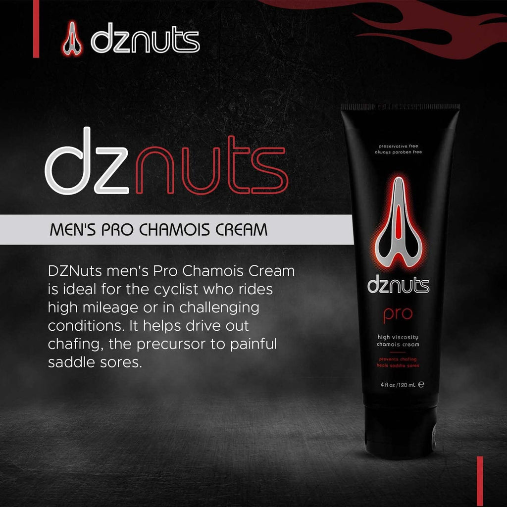 Dznuts Men'S Pro Chamois Cream 1 Pack + Towel