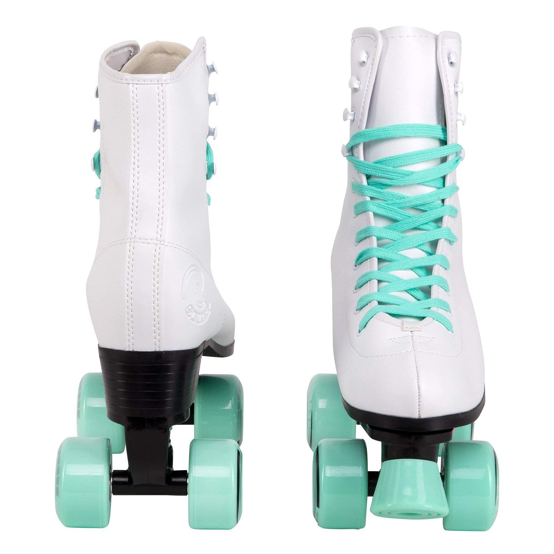 C Seven C7Skates Quad Roller Skates | Retro Design (Mint, Women'S 6 / Youth 5)