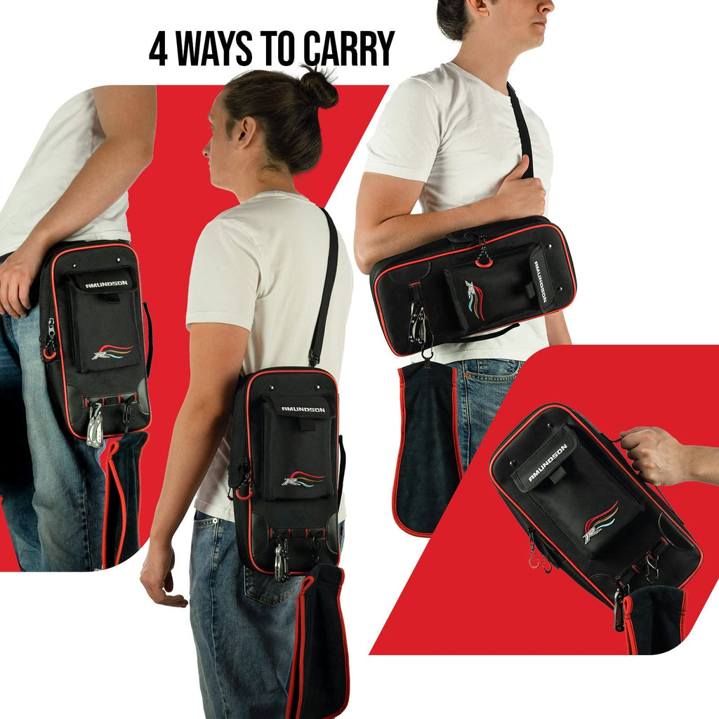 Amundson Savvy Rider Backpacker All-In-One Fishing Combo