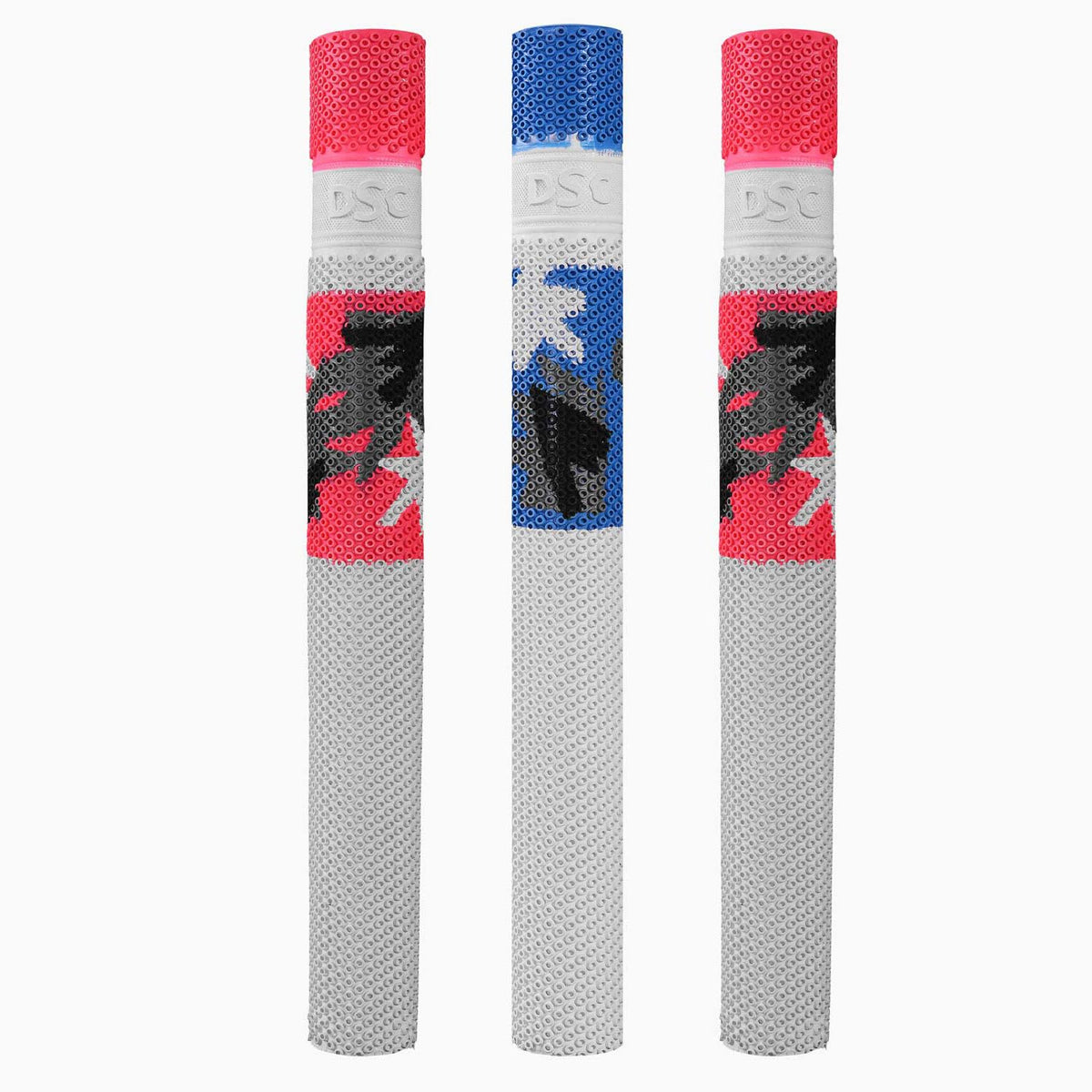 DSC Octopus Camo Flag Mix Colored Cricket Bat Grip (Pack of 3 Pcs)