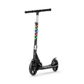 Jetson Scooters - Jupiter Jumbo Kick Scooter (Black) - Collapsible Portable Kids Push Scooter - Lightweight Folding Design with 