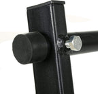 Ecotric 46'' Wall Mounted Pull Up Chin Up Bar Heavy Duty Gym Workout Fitness Home Mount Fitness 500Lbs