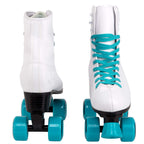 C Seven C7Skates Quad Roller Skates | Retro Design (Teal, Women'S 5 / Youth 4)