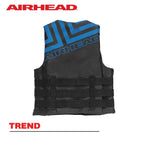 Airhead Mens Trend Life Jacket, Coast Guard Approved, Blue