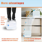 Collapsible Water Container With Spigot, Camping Water Storage Carrier Jug Bpa-Free For Outdoors Hiking Backpack & Survival Kit,