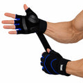 NEVER LOSE Padded Weight Lifting Gloves, Gym Gloves, Workout Gloves with Builtin Exercise Gloves for Cross Training, Pull Ups, 