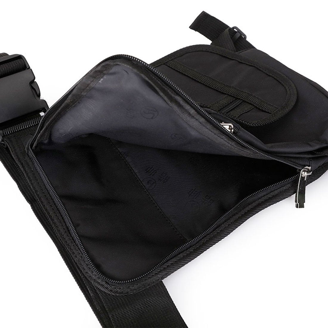Hebetag Nylon Drop Leg Bag For Men Women Tactical Military Motorcycle Bike Cycling Riding Travel Outdoor Sports Waist Fanny Pack