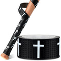 Pushglossy Faith Cross Baseball Bat Grip Tapes 1.1mm Precut Full Adhesive Softball Grip Tape, Non-Slip Softball Bat Wrap Religio