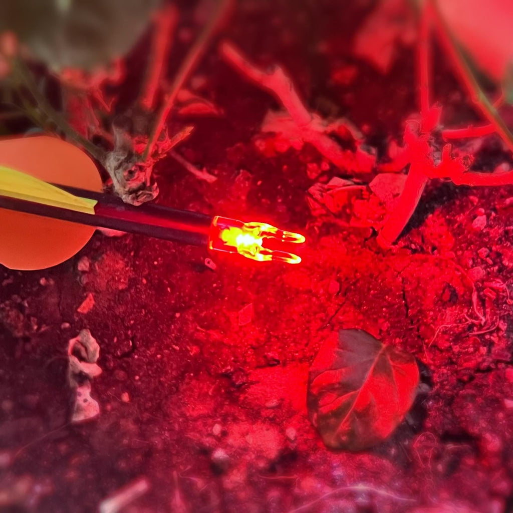 Xhyckj 6Pcs X Led Lighted Nocks For Arrows With .203'' Inside Diameter,Screwdriver Included
