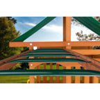 Playset Monkey Bars | Green | 6 Metal Monkey Bars, Hardware & Easy Installation Instructions Included | Diy Swingset Accessory |