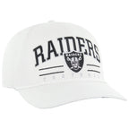 47 Men'S White Las Vegas Raiders Roscoe Hitch Rope Adjustable Hat