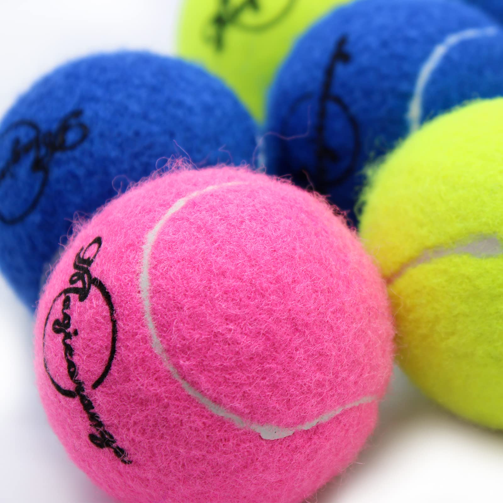 Magicorange Tennis Balls, 12 Pack Advanced Training Tennis Balls Practice Balls, Come With Mesh Bag For Easy Transport, Good For
