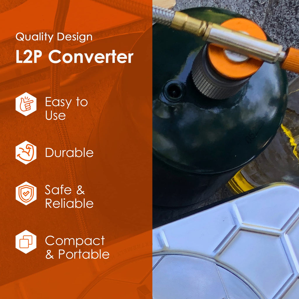 Ncamp Outdoor Camping Hiking Backpacking Stove Lindal To Propane Fitting For Ncamp Gas Adapter And Ncamp Stove