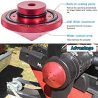 Eliminator Trolling Motor Prop Nut Billet Aluminum Custom Fit For Minnkota 80, 101 And 112 Lb Models (Gfel-Mk-Bk-Dp).