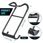 Dumbbell Spotter Hooks - 225Lb Weight Capacity Power Rack Attachments, Safety Hangers Assistant For Heavy Duty Shoulder Press &