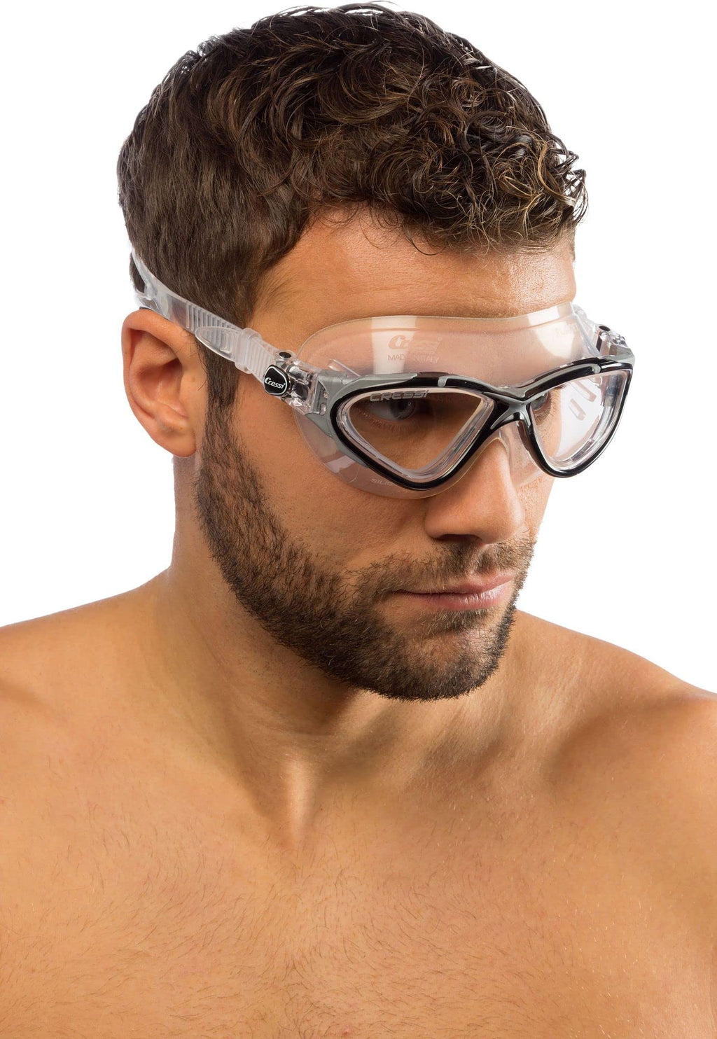 Cressi Planet, Clear/White/Blue, Clear Lens