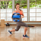 Jfit Wall Ball, 10 Lb, Blueblack
