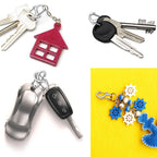 Moxweyeni 20 Pcs Zipper Clip S Carabiner Clips Small Alloy Snap Hook Anti Theft 1. 6 Inch Mini Dual Wire Gate Interlocking Keych