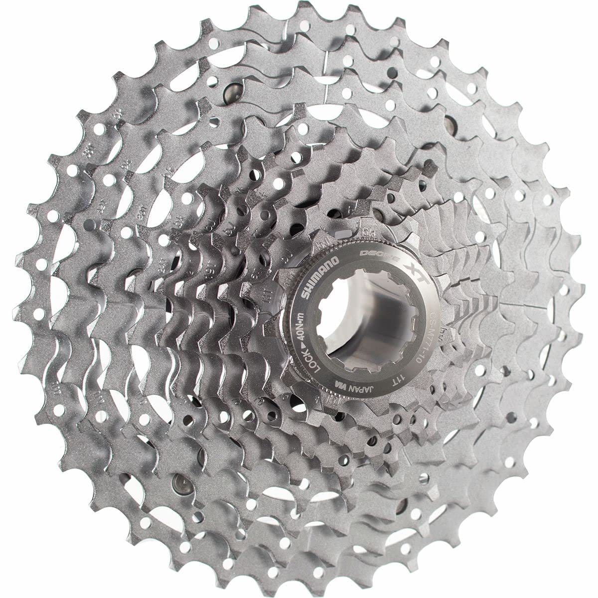 Shimano Cs-M771 Xt Bicycle Cassette (10-Speed, 11/34T, Silver)