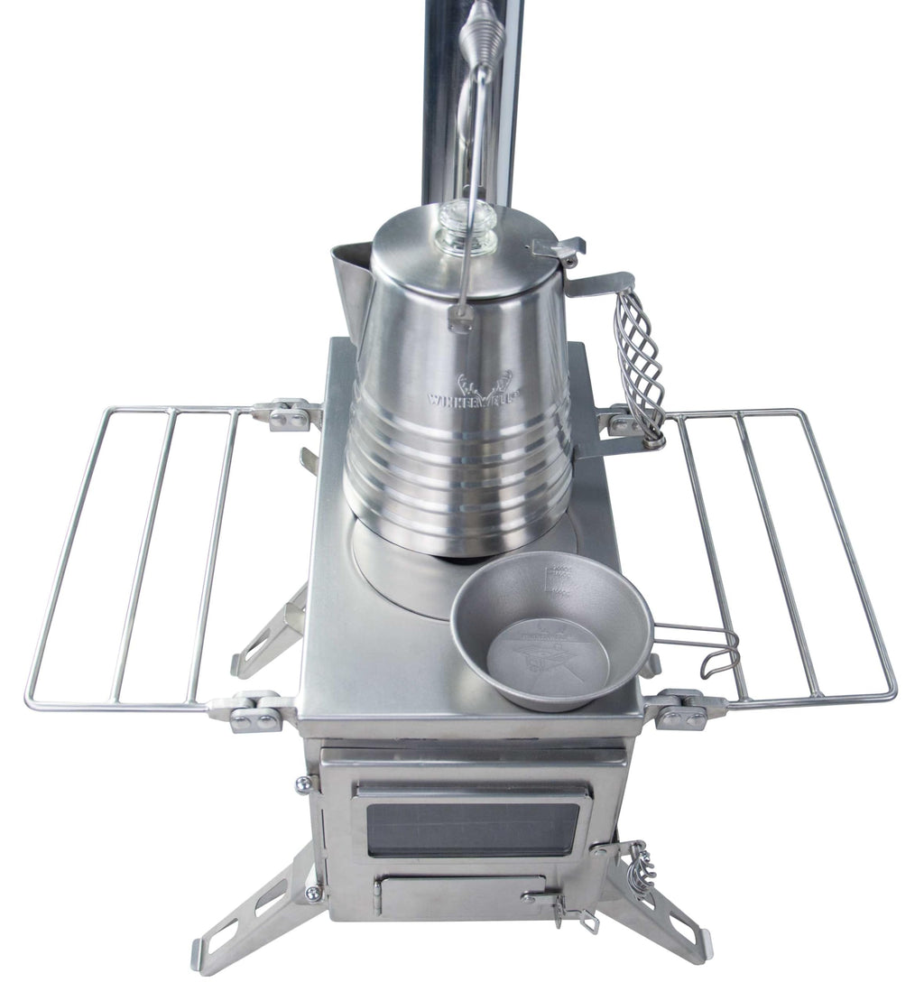 Winnerwell Nomad Medium Tent Stove  Tiny Portable Wood Burning Stove For Tents, Shelters, And Camping  800 Cubic Inch Firebox  P