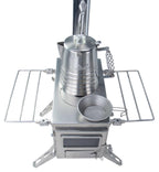 Winnerwell Nomad Medium Tent Stove  Tiny Portable Wood Burning Stove For Tents, Shelters, And Camping  800 Cubic Inch Firebox  P
