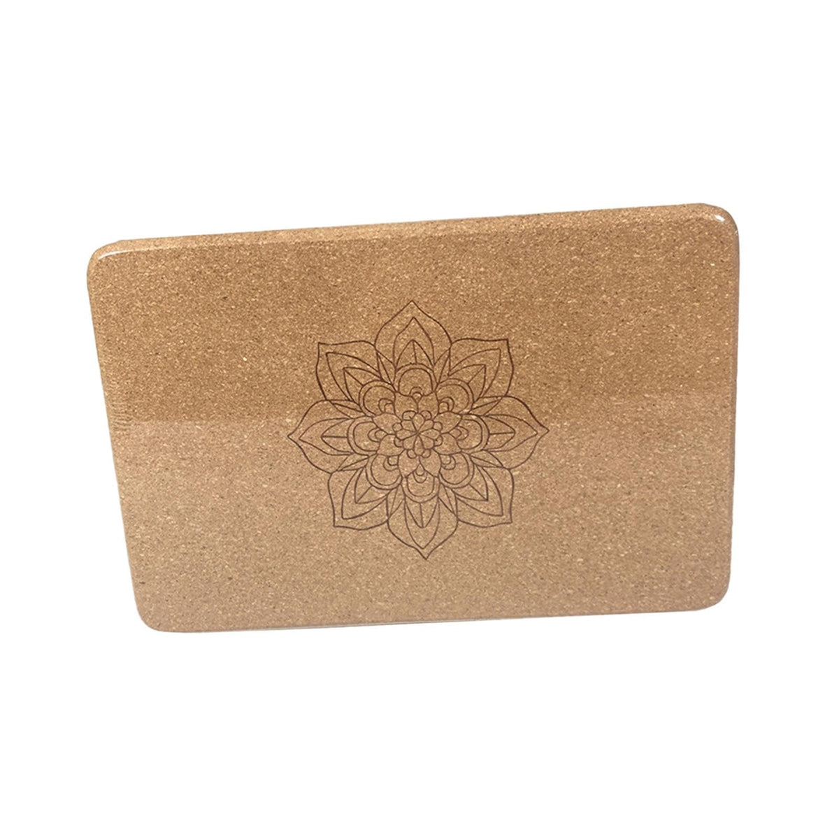 MERISHOPP Cork Yoga Block Portable Yoga Accessory for Deepen Stretches Fitness Pilates Style C