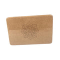 SNAPPSY Cork Yoga Block Portable Yoga Accessory for Deepen Stretches Fitness Pilates Style C