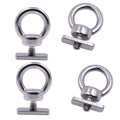 Yyst Kayak Track Mount Tie Down Eyelet To Hold Your Bungee Cord Or Ropes Up To 0.5'' - No Track -Dont Use For Anchoring (4)
