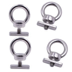 Yyst Kayak Track Mount Tie Down Eyelet To Hold Your Bungee Cord Or Ropes Up To 0.5'' - No Track -Dont Use For Anchoring (4)