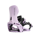 Nidecker LT Supermatic Snowboard Bindings - Automatic Dual-Entry Binding with Heel Pedal & Universal Fit - L - Dusk