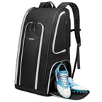 Yorepek Football Bag For Equipment, Large Football Backpack, Duffle Bag For Shoulder Pads & Shoes Compartment,Baseball,Basketbal