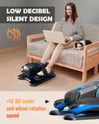 Yagud Under Desk Machine, Electric Ellipse Leg Exerciser For Senior, 13 Adjustable Speeds Quiet And Portable Seated Pedal Exerci