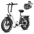 Heybike Ranger Electric Bike for Adults, Peak 1400W Upgraded Motor Ebike, 28MPH [20 Fat Tire All-Terrain] 600Wh Removable Batter