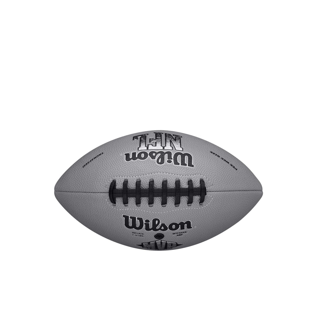 Wilson Nfl Mvp Football - Peewee Size, Grey