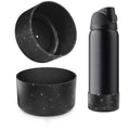 Beonsky 2 PCS Glitter Silicone Boot for Owala Water Bottle 32 oz, Anti-Slip Protective Sleeve for FreeSip/Twist/Flip Stainless S