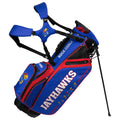 Kansas Jayhawks Caddie Carry Hybrid Golf Bag