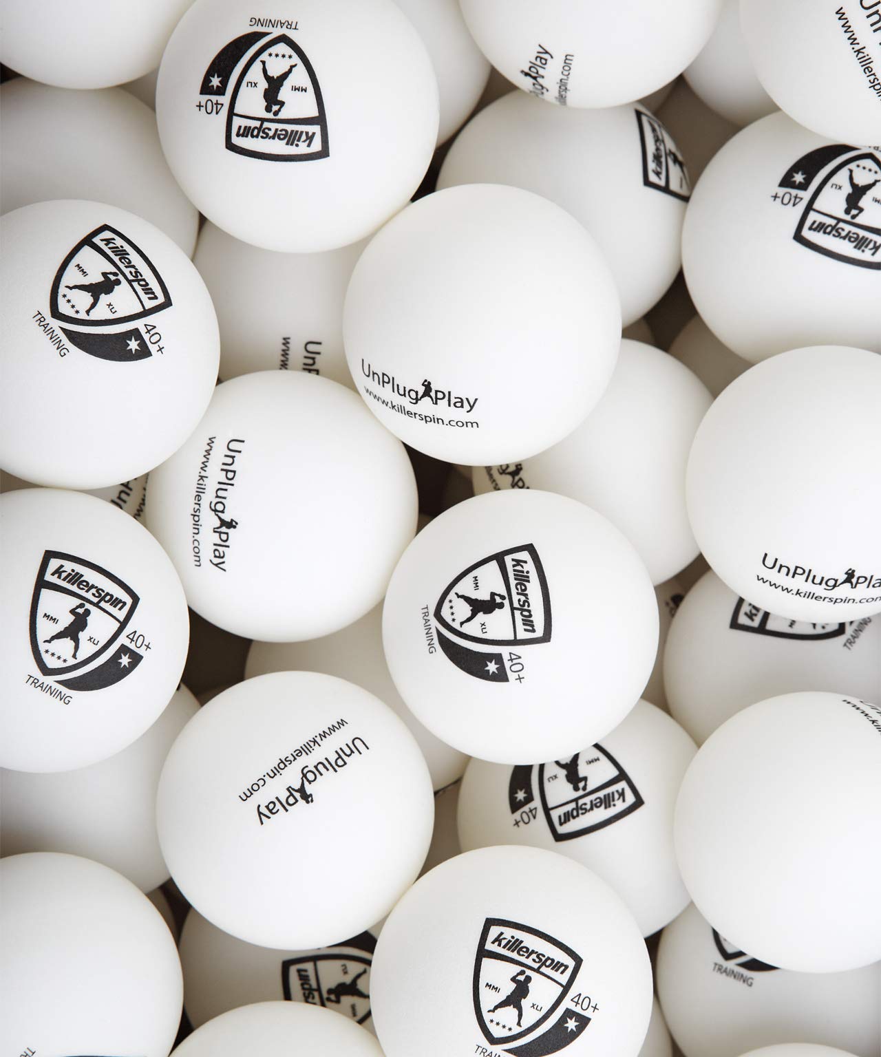 Killerspin 25 Pack - Training Balls 40+ (White)