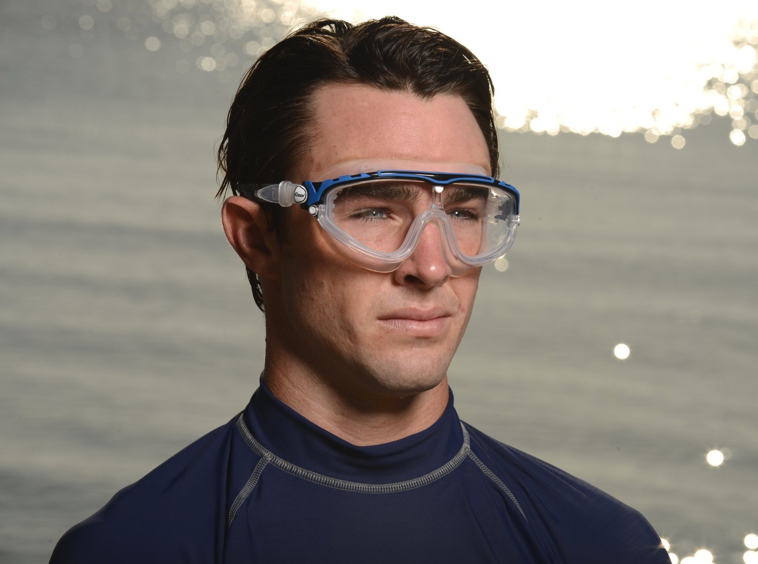 Cressi Skylight, Clear-Black/Blue, Clear Lens [Duplicate]