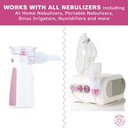 Base Labs 7 Hypertonic Saline Solution For Nebulizer Machine  Sterile Saline Solution For Inhalation Helps With Respiratory Trea