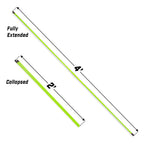 Gosports Golf Alignment Training Sticks 3 Pack - 48 Inch Golf Alignment Aid Practice Rods