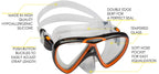 Cressi Bonete Pro Set, Black/Orange, L/Xl