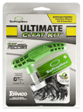 Pridesports Softspikes Ultimate Cleat Kit, Tornado Fast Twist 3.0 Black/Silver, Large