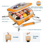 Morxplor Waterproof Pvc Paddleboard Cooler Deck Bag - 12 Can Soft Insulated Cooler For Paddleboarding, Camping, Kayaking