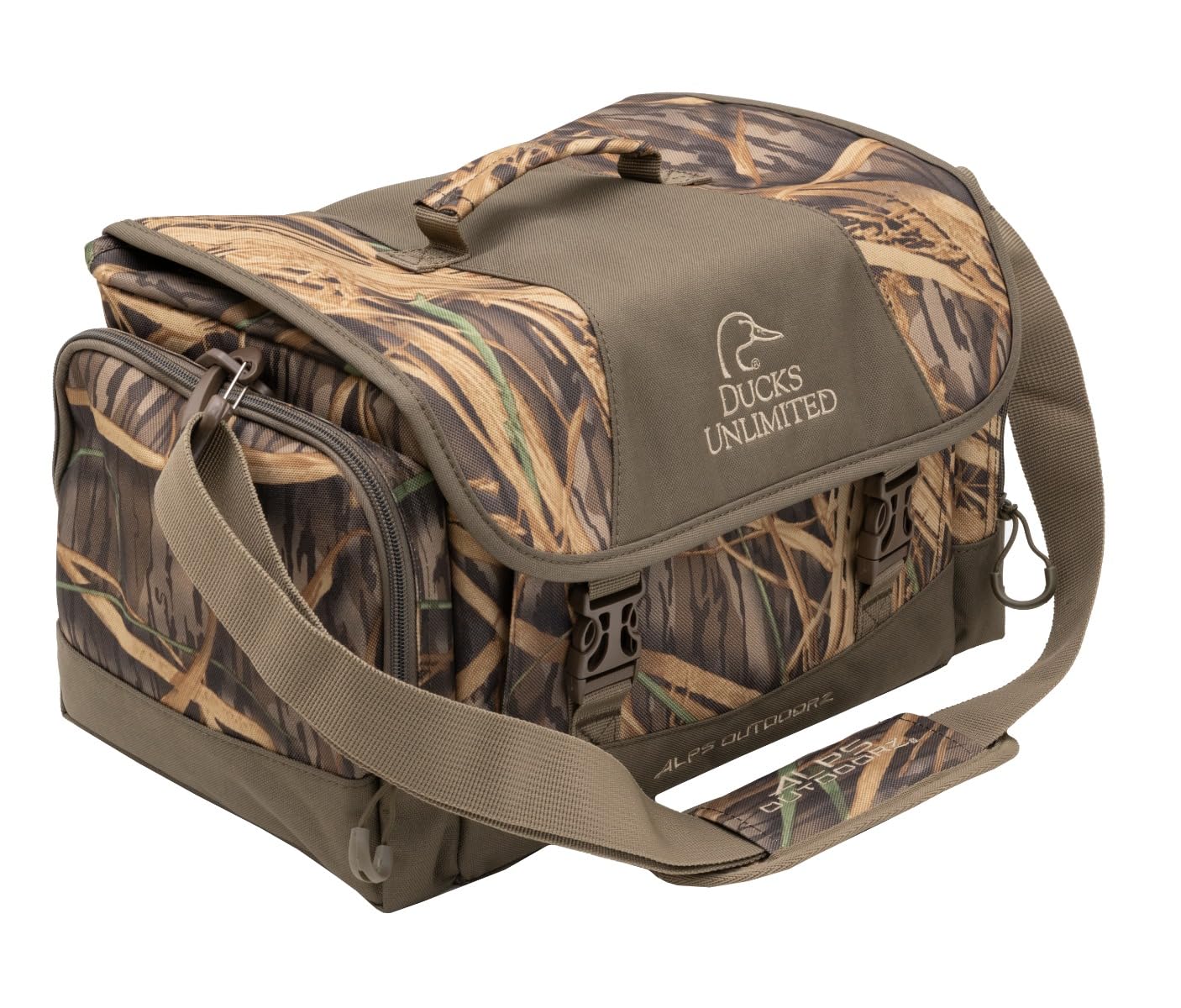 ALPS OutdoorZ Ducks Unlimited Floating Blind Bag - Mossy Oak Original Shadow Grass