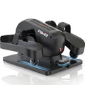 Funmily Under Desk Elliptical Machine With Large Lcd Display, Remote Control & Non-Slip Foot Straps - Quiet Magnetic Resistance,